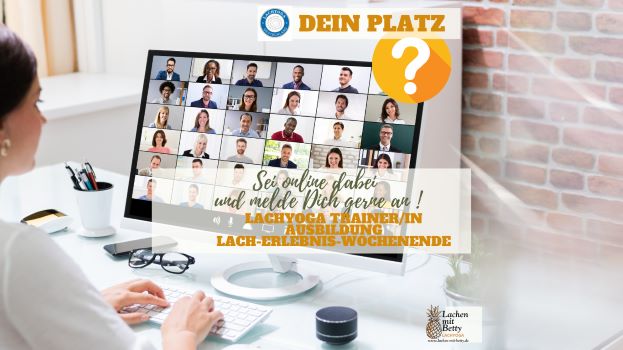 Lachyoga Trainer/in Ausbildung Online CLYL mit Betty Bach