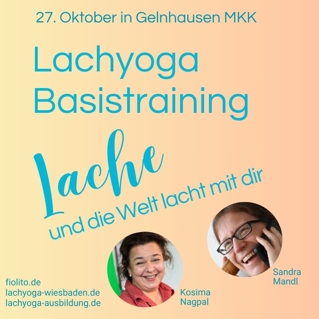 Lachyoga Basistraining - Dein LachErlebnisTag