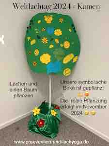 Eco-Laughter - Baum pflanzen zum Weltlachtag 2024