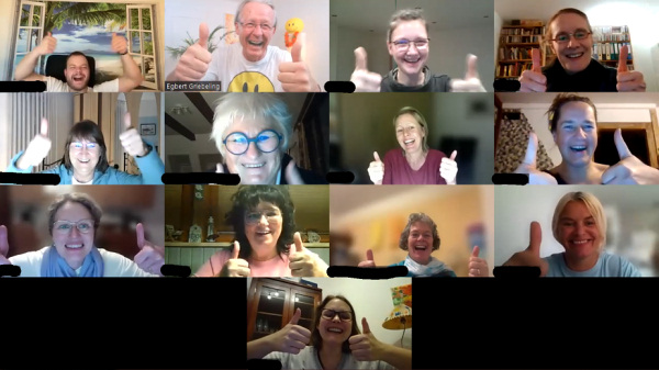 DER Erlebnis- und Erkenntnisworkshop ("Lachyoga-Basis-Training")