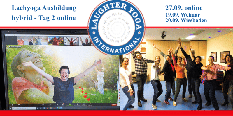 Lachyoga Ausbildung hybrid