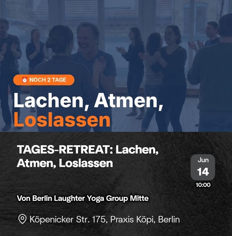 TAGES-RETREAT: Lachen, Atmen, Loslassen